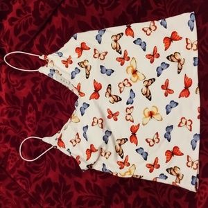 Gaze XS made in mexico spaghetti strap XS top in EUC like new